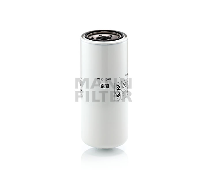 Oil filter MANN-FILTER W 13 150/1 suitable for BMW, VW, AUDI, MERCEDES-BENZ, FORD at cheap price