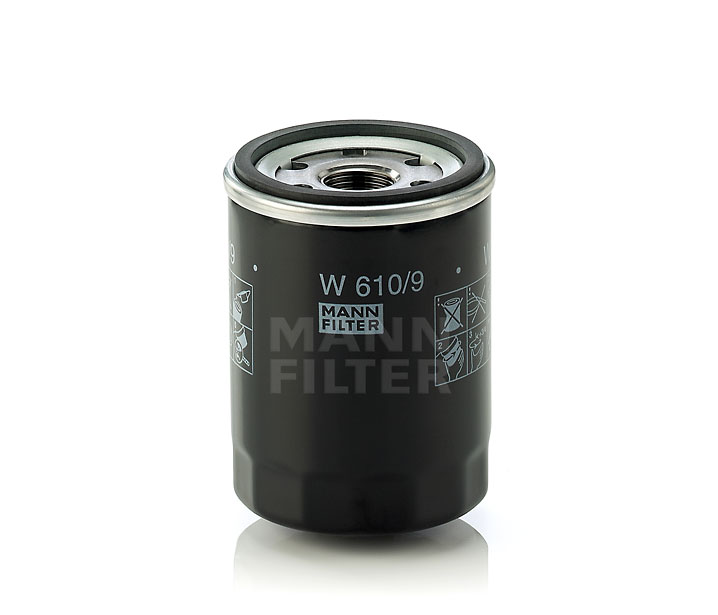 Filtre à huile MANN-FILTER W 610/9 appropriées pour TOYOTA, SUZUKI, LEXUS pas cher