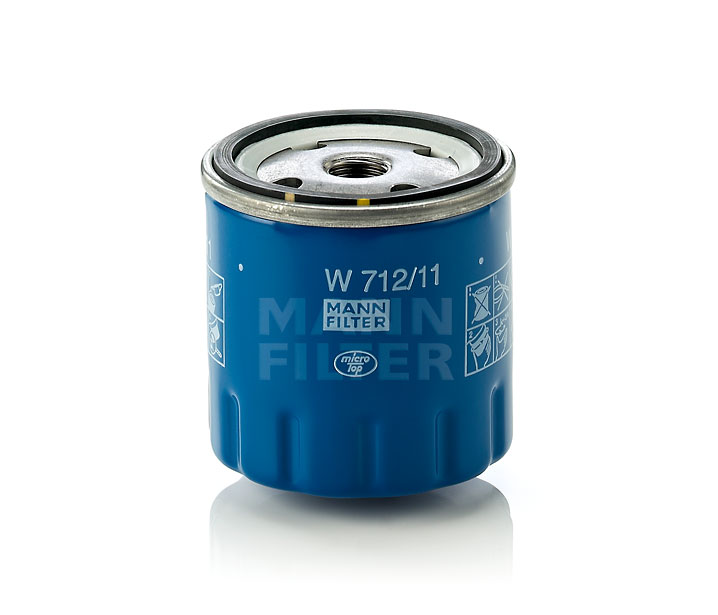 originale Peugeot 206 MANN-FILTER Oil filter W 712/11