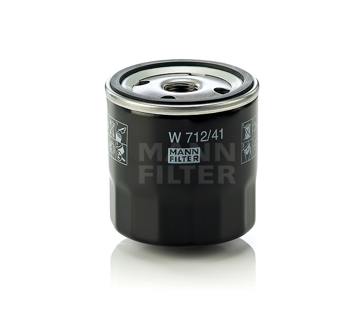 MANN-FILTER W 712/41 Oljefilter VAUXHALL Astravan Mk4 (G) (T98) 1.7 TD Diesel 68 hk 2005 pris