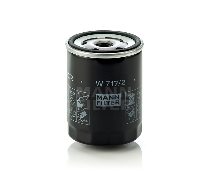ABARTH Oil filter price MANN-FILTER W717/2