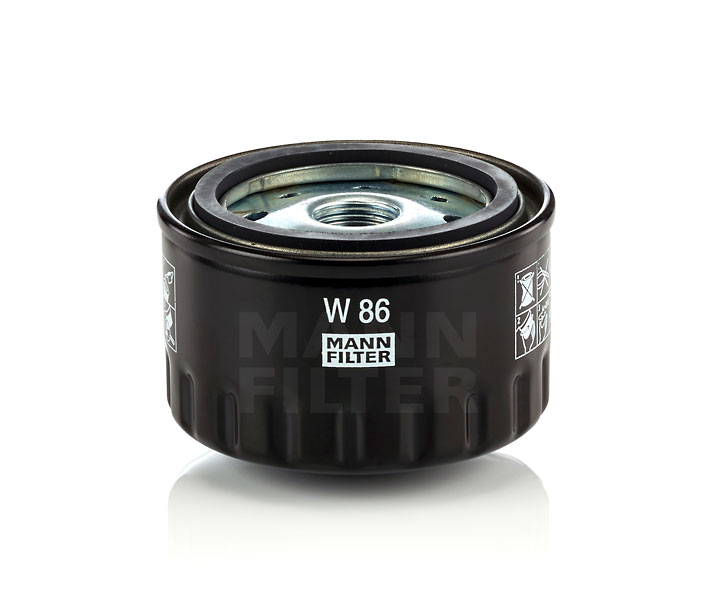 Oliefilter MANN-FILTER W 86 der passer til ALFA ROMEO, LANCIA billig