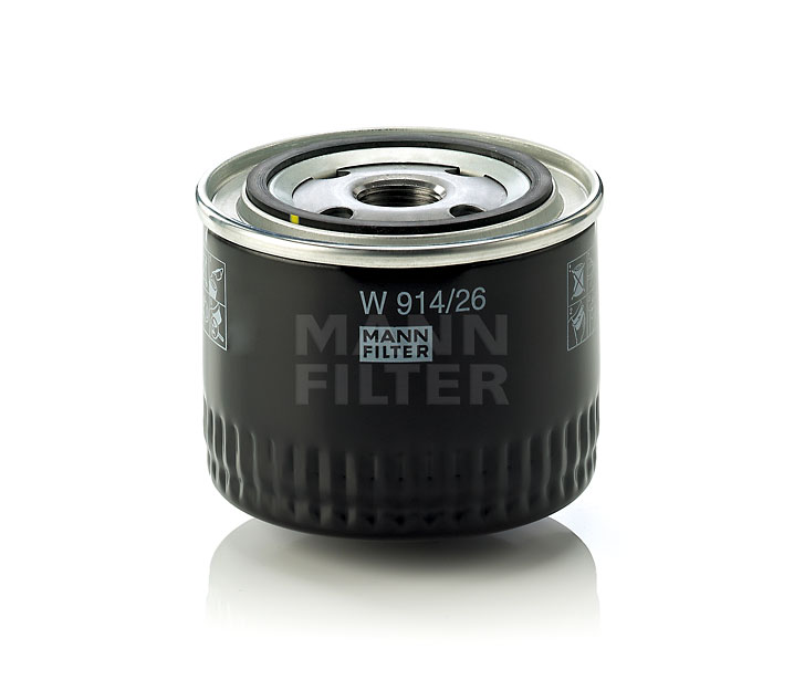 originale Honda CIVIC MANN-FILTER Oil filter W 914/26