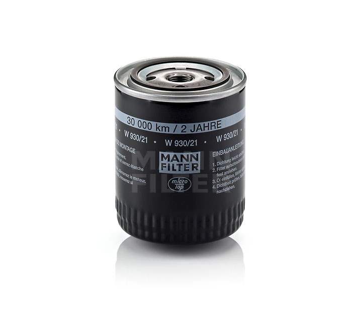 MANN-FILTER W 930/21 Filtros de aceite Audi A6 4f