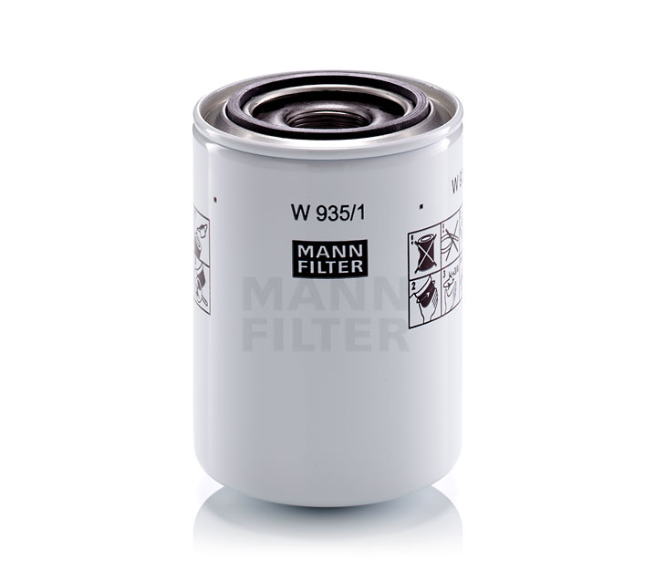 Filter, Arbeitshydraulik MANN-FILTER W 935/1 passend für VW, BMW, AUDI, MERCEDES-BENZ, OPEL zum günstigen Preis