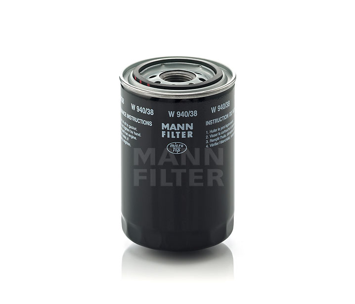 MANN-FILTER Filtro de aceite W 940/38