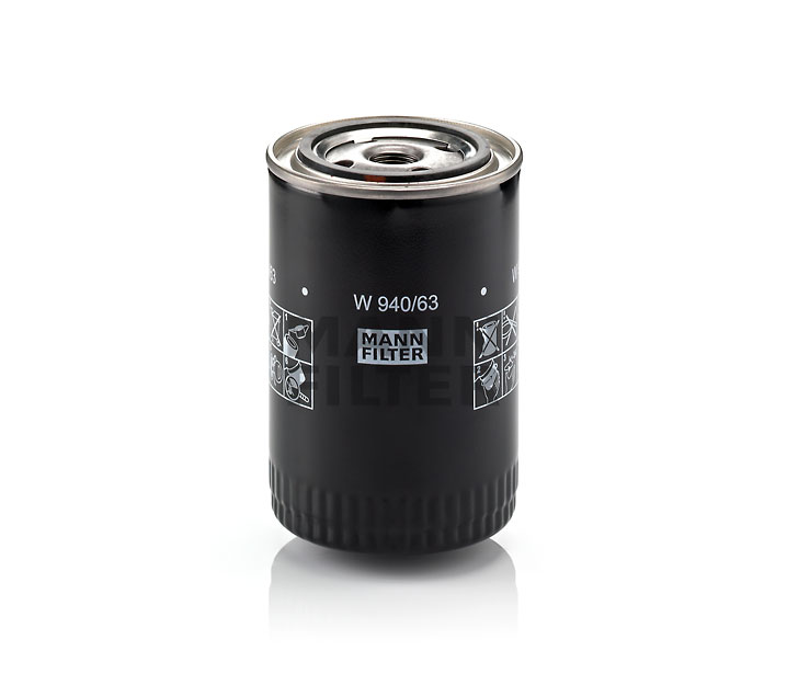 Öljynsuodatin MANN-FILTER W 940/63 sopivat MERCEDES-BENZ, VW, BMW, TOYOTA, VOLVO halvalla