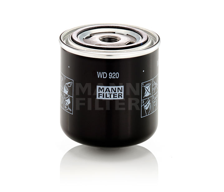 Spletna trgovina z MANN-FILTER Filter, delovna hidravlika WD 920