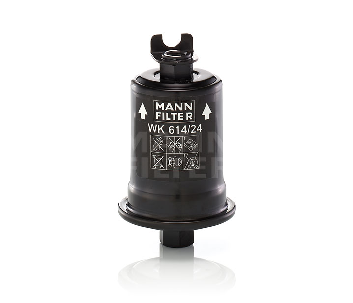WK 614/24 x MANN-FILTER MB504761 Kraftstofffilter