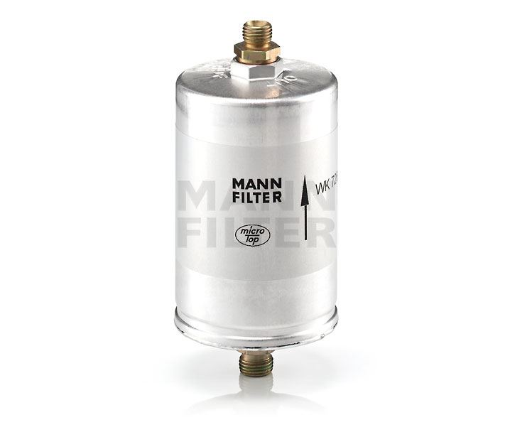 Fuel filter MANN-FILTER WK 726/2 suitable for PORSCHE at cheap price