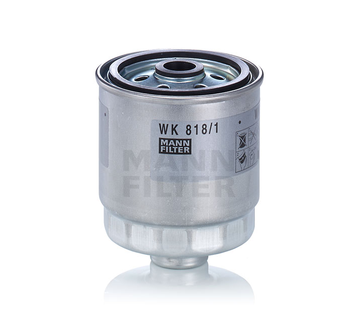 Polttoainesuodatin MANN-FILTER WK 818/1 sopivat HYUNDAI halvalla