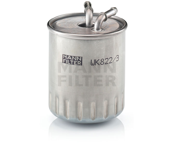 Polttoainesuodatin MANN-FILTER WK 822/3 sopivat MERCEDES-BENZ halvalla