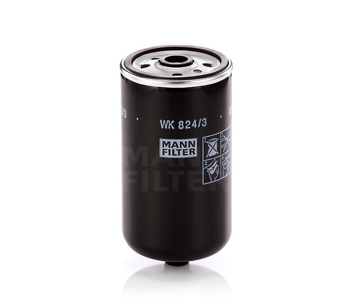 MANN-FILTER WK 824/3 Kraftstofffilter KIA Diesel und Benzin
