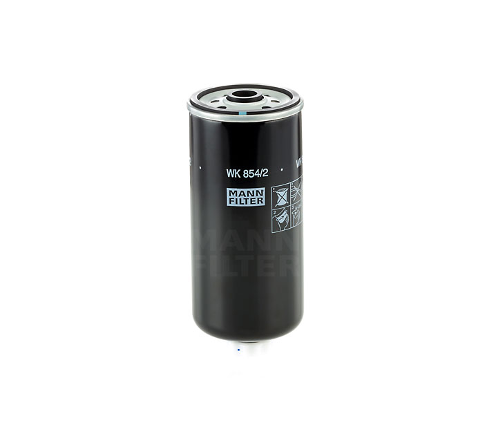 MANN-FILTER WK 854/2 Inline fuel filter IVECO DAILY III Platform/Chassis 2.3 40 C 10 Diesel 95 hp 2006 price