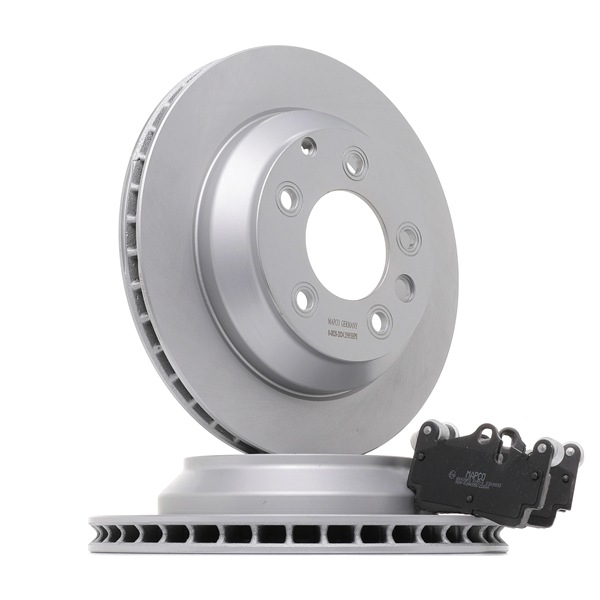 MAPCO 47990HPS Bremseskiver og klodser AUDI Q7 (4LB) 3.0 TDI quattro Diesel 245 HK 2011 pris